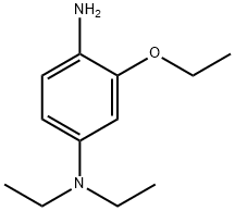 2-ethoxy-N4,N4-diethyl-p-phenylenediamine  Struktur