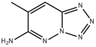 Tetrazolo[1,5-b]pyridazin-6-amine, 7-methyl- (9CI) Struktur