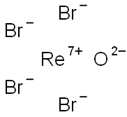 rhenium tetrabromide oxide Struktur