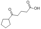 5-CYCLOPENTYL-5-OXOVALERIC ACID Struktur