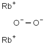 Rubidium peroxide. Struktur