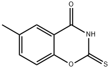 6-Methyl-2-thio-2H-1,3-benzoxazine-2,4(3H)-dione Struktur