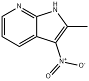 2-Methyl-3-nitro-1H-pyrrolo[2,3-b]pyridine Struktur