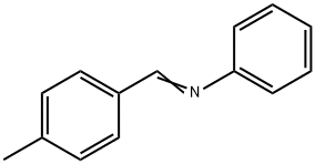 N-(P-METHYLBENZYLIDENE)ANILINE Struktur