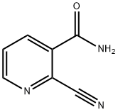 2-CYANOPYRIDINE-3-CARBOXAMIDE Struktur