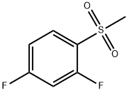 2,4-DIFLUOROPHENYLMETHYLSULFONE Struktur