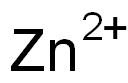 zinc(+2) cation Struktur