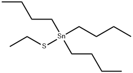 ethyl tributyltin sulfide Struktur