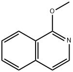 1-Methoxyisoquinoline Struktur