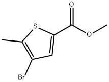 Methyl 4-broMo-5-Methylthiophene-2-carboxylate Struktur