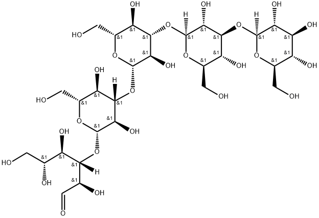 昆布五糖, 23743-55-7, 結(jié)構(gòu)式