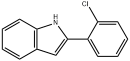 2-(2-CHLOROPHENYL)-1H-INDOLE Struktur