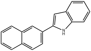 2-(2-NAPHTHYL)INDOLE Struktur