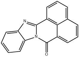 BENZIMIDAZO[2,1-A]BENZ[D,E]ISOQUINOLION-7-ONE Struktur