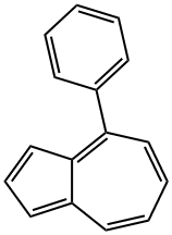 4-Phenylazulene Struktur