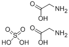 GLYCINE, SULFATE (2:1) Struktur