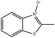 Benzothiazole, 2-methyl-, 3-oxide (8CI,9CI) Struktur