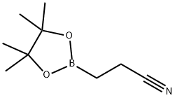 2-Cyanoethylboronic acid, pinacol ester Struktur