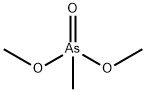 Methylarsonic acid dimethyl ester Struktur