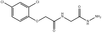 2-(2,4-DICHLOROPHENOXY)-N-(2-HYDRAZINO-2-OXOETHYL)ACETAMIDE Struktur