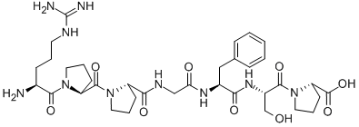 H-ARG-PRO-PRO-GLY-PHE-SER-PRO-OH ACETATE SALT price.