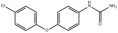 N-[4-(4-Chlorophenoxy)phenyl]urea Struktur