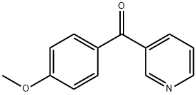 4-Methoxyphenyl(3-pyridinyl) ketone Struktur