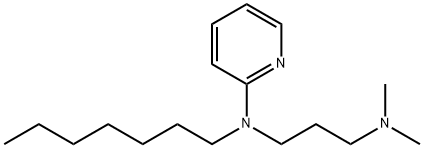 N-[3-(Dimethylamino)propyl]-N-heptyl-2-pyridinamine Struktur