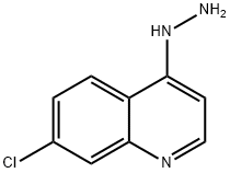 7-CHLORO-4-HYDRAZINOQUINOLINE Struktur