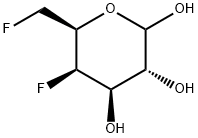 4,6-DIFLUORO-4,6-DIDEOXY-D-GALACTOPYRANOSE Struktur