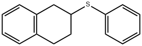 1,2,3,4-Tetrahydro-2-(phenylthio)naphthalene Struktur