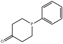 1-Phenyl-4-phosphorinanone Struktur