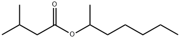 SEC-HEPTYLISOVALERATE Struktur