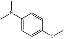 1-(Dimethylamino)-4-(methylthio)benzene Struktur