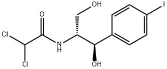 2,2-dichloro-N-((1R,2R)-1,3-dihydroxy-1-(4-iodophenyl)propan-2-yl)acetaMide Struktur