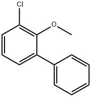 3-Chloro-2-methoxy-1,1'-biphenyl Struktur