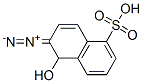 2-Diazo-1-naphtol-5-sulphonic acid Struktur