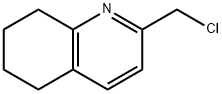 2-(CHLOROMETHYL)-5,6,7,8-TETRAHYDROQUINOLINE Struktur