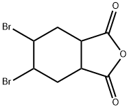 4,5-dibromohexahydrophthalic anhydride Struktur