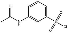 3-ACETYLAMINO-BENZENESULFONYL CHLORIDE Struktur