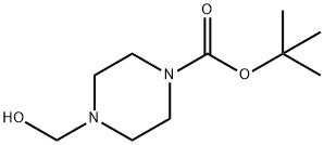 TERT-BUTYL 4-(2-HYDROXYETHYL)PIPERAZINE-1-CARBOXYLATE Struktur