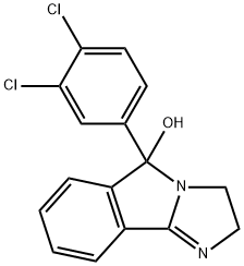 5-(3,4-Dichlorophenyl)-2,5-dihydro-3H-imidazo[2,1-a]isoindol-5-ol Struktur