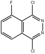 1,4-dichloro-5-fluorophthalazine Struktur