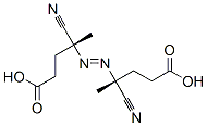 (+)-4,4'-Azobis[(R)-4-cyanopentanoic acid] Struktur