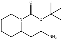 2-(AMINOETHYL)-1-N-BOC-PIPERIDINE Structure