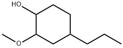 2-methoxy-4-propylcyclohexan-1-ol Struktur