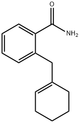 2-(1-Cyclohexen-1-ylmethyl)benzenecarboxamide Struktur