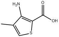 3-AMINO-4-METHYL-2-THIOPHENECARBOXYLIC ACID Struktur