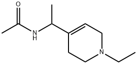 N-[1-(1-ethyl-3,6-dihydro-2H-pyridin-4-yl)ethyl]acetamide Struktur