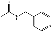 4-Acetylaminomethyl pyridine Struktur